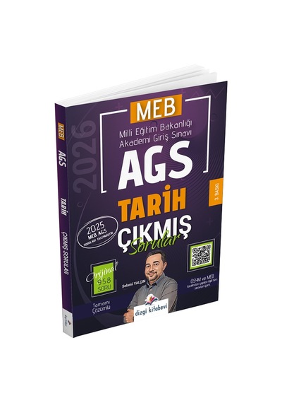 Dizgi Kitap 2026 Meb-ags Tarih Çıkmış Sorular Çözümlü - Selami Yalçın Dizgi Kitap