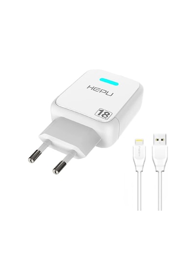 Hepu Apple Uyumlu iPhone Gerçek 18W 3.0 Qualcomm Hızlı Şarj Cihazı