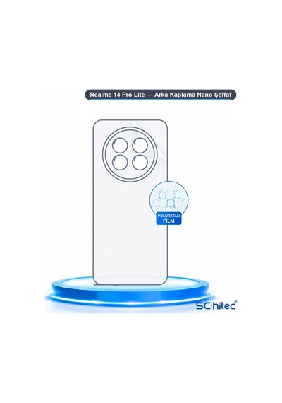 Realme 14 Pro Lite Uyumlu Arka Yüzey Hidrojel Koruyucu Film 42556829