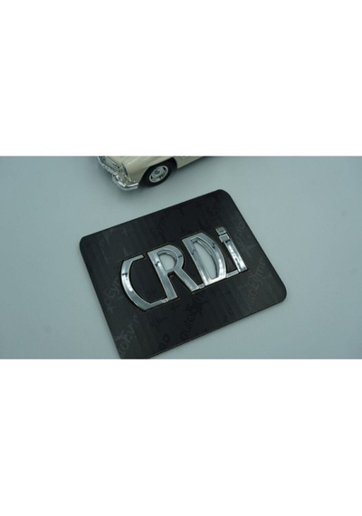 Getz Era Accent Uyumlu Crdi Bagaj Krom Abs 3m 3d Yazı Logo Amblem