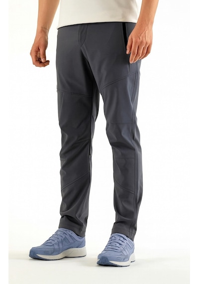 Vatan Tekstil Erkek Nefes Alabilen Yazlık Likralı Outdoor Pantolon Normal Kalıp Gri