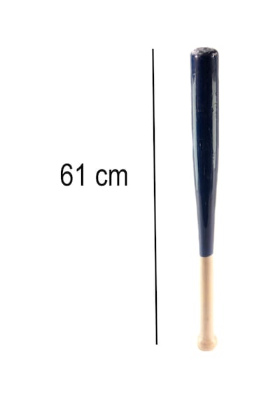 Beyzbol Sopası  61 Cm Dişbudak Ağacından Kırılmaz Mavi