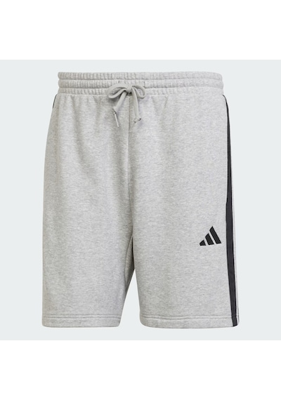 Adidas Essential 3-stripes French Terry Erkek Şort Je6419 Gri