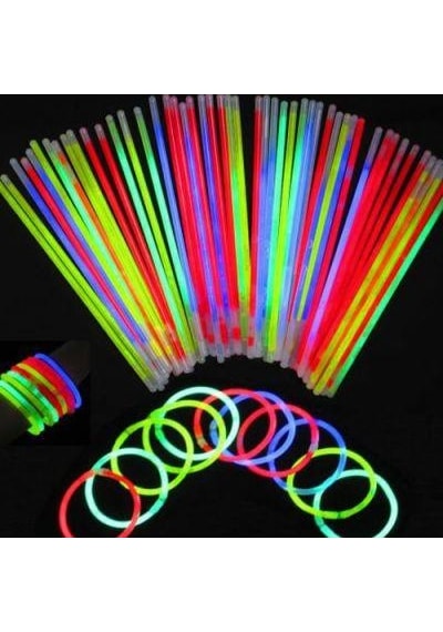 Fosforlu Kırılan Çubuk Glow Stick 100 Adet Diğer