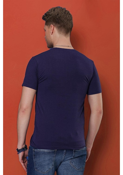 Efor Ts 846 Lacivert Spor T-shirt Lacivert
