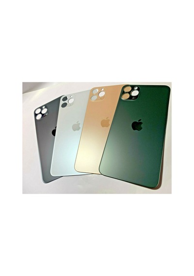 Ren.ga.renk İphone 11 Pro Uyumlu Pil Kapağı Camı Gri Rengaren