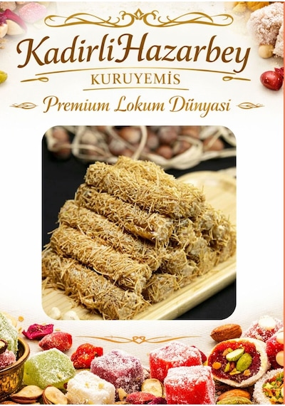 Kadirlihazarbey Estıl & Köme Kadayifli Pestil Sarmasi Icerisi Findik Ezmeli 150 Gr