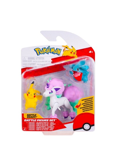 Pokemon Battle 3'lü Figür Seti Pkw4097 Diğer