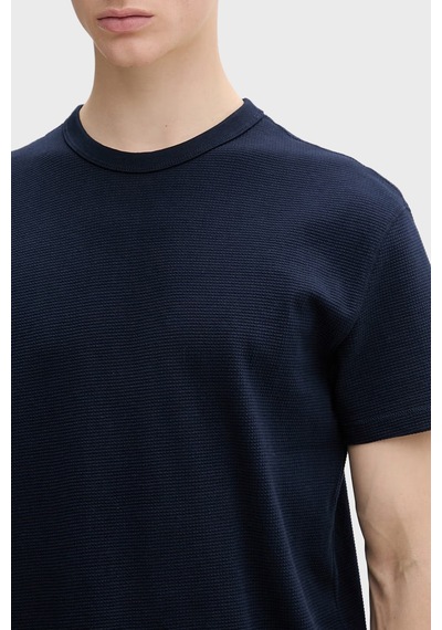 Tommy Jeans Logolu Pamuk Karışımlı Bisiklet Yaka T Shirt Erkek T Shirt Dm0dm22529 C1g Lacivert