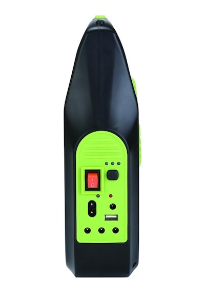 Gold Silver Gs-909 Bluetooth Radyo Usb Güneş Paneli Dahil Solar Enerjili 3 Ampullü Şarjlı Spot Fener