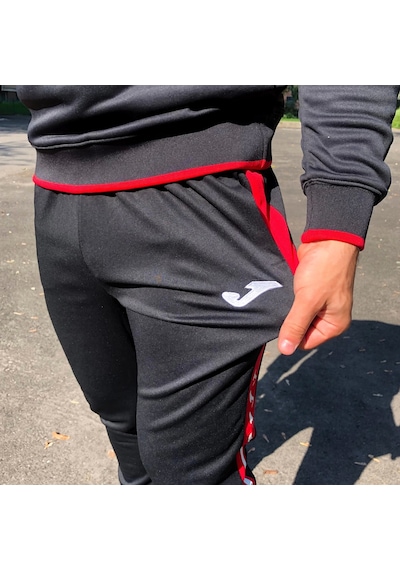 Joma Olımpıada Long Eşofman Altı Siyah-krmz 103741.106 Siyah