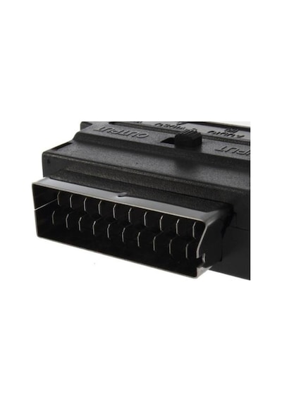 Scart To Rca Skart Tos Av Svideo Çevirici Dönüştürücü Adaptör