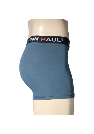 Kenn Paul Erkek İndigo Premium Modal Boxer Modern Kumaş Erkek Boxer Indigo - Lacivert