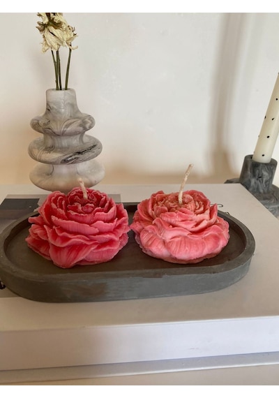 Bernami Biblo Pinterest Dekoratif Mum Şakayık Mum 2 Adet