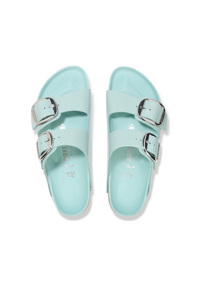 Birkenstock Arızona Bıg Buckle Nl Hıgh Shıne Kadın Terlik 1026495 Yeşil