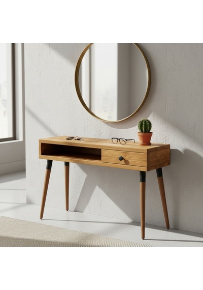 Mobenta Neo Entry: Masif Dresuar 1 Çekmece 1 Bölme - 120 Cm Tk Ahşap