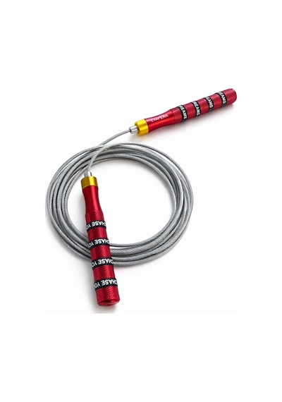 Evapera Profesyonel Speed Rope Atlama İpi Rulmanlı Bilyalı Hızlı Dönüş Fitness Crossfit & Boks İpi Kırmızı