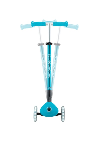 Globber Elite Deluxe Işıklı Scooter - Mavi