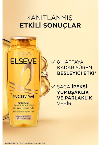 Mucizevi Yağ Besleyici Bakım Şampuanı 700 Ml