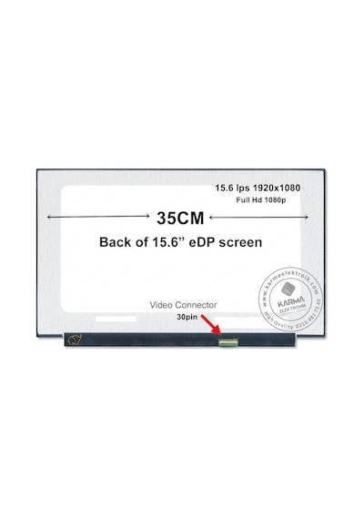 Asus Vivobook 15 X1502za-ej1815 Uyumlu Lcd Ekran, Panel Non-touch