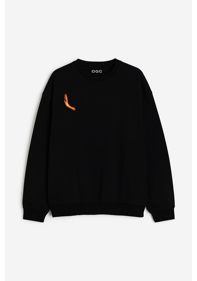 Ogc Su & Ateş Kombin Sweatshirt Siyah