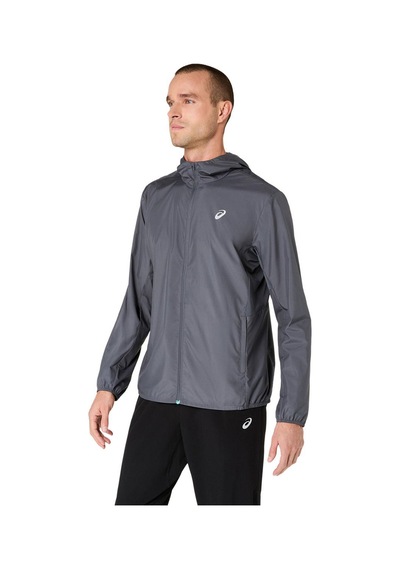 Asics Silver Erkek Gri Koşu Ceket 2011d235-020