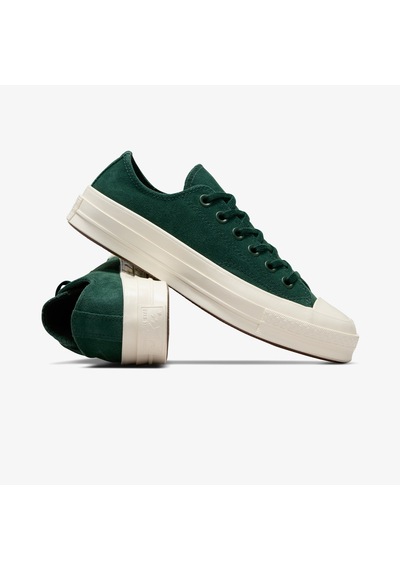 Converse Chuck 70 Unisex Yeşil Deri Sneaker