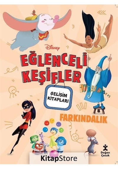 Disney Eğlenceli Keşifler Farkındalık Gelişim Kitabı / Kolektif