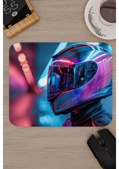 Motorsiklet Kaymaz Dikişli Kauçuk Oyuncu Mousepad V5 - 22x18 Gaming Mouse Pad Fare Altlığı