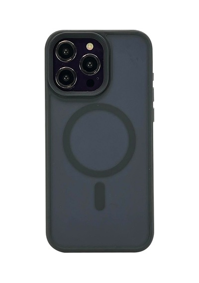 Nettech Apple Uyumlu iPhone 15 Pro Mat Renkli Magsafe Arka Koruma Kılıf - Pembe Pembe