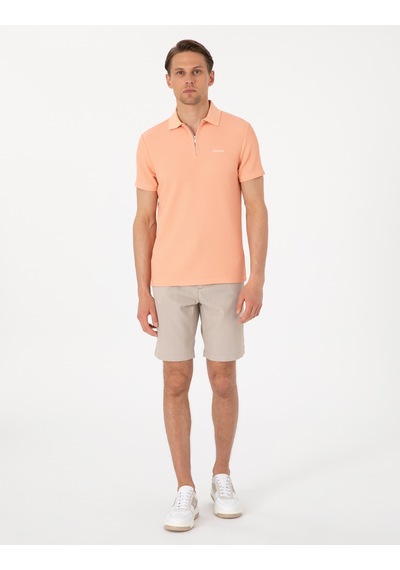 Pierre Cardin Erkek Vizon Şort / Bermuda 50309644-vr052 Vizon