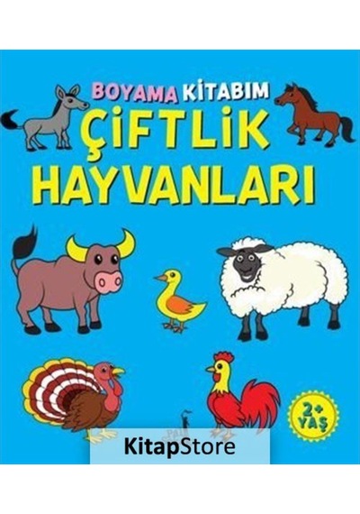 Boyama Kitabım - Çiftlik Hayvanlar