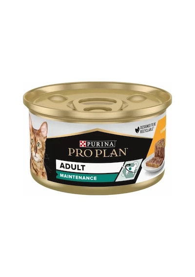 Purina Pro Plan Maintenance Tavuklu Yetişkin Kedi Konservesi 85 G