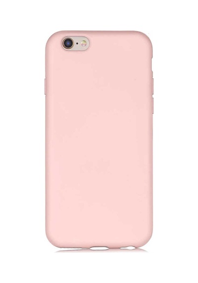 Apple Uyumlu iPhone 6 Kılıf Zore Lsr Lansman Kapak Pembe Açık