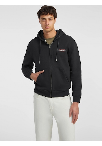 Guess Jeans Erkek Siyah Sweatshirt M4yq27k9v31-jblk Siyah