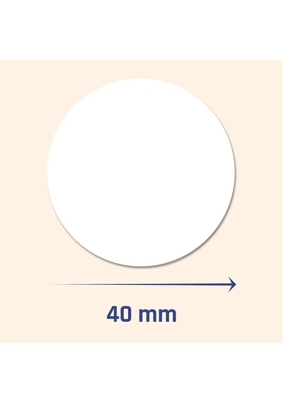 40 Mm Laser Etiket 24'lü 25 Sayfa (600 Adet) Püskürtmeli Yazıcılar İçin