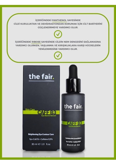 The Fair Yoğun Nem Veren & Ton Eşitleyici Vegan Yüz ve Göz Çevresi Bakım Set