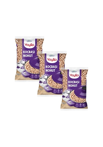 Yayla Koçbaşı Nohut 2 Kg X3