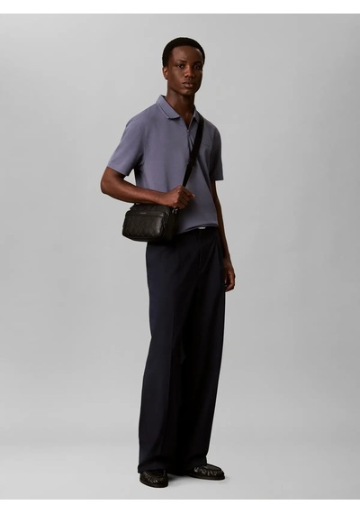 Calvin Klein Emblem Aop Deboss Ca, Ub1 Siyah Erkek Çapraz Çanta