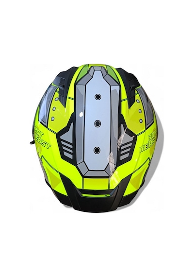 Ncr Kapalı Visörlü M69 Ece22-06 Belgeli Kapalı Kask Sarı