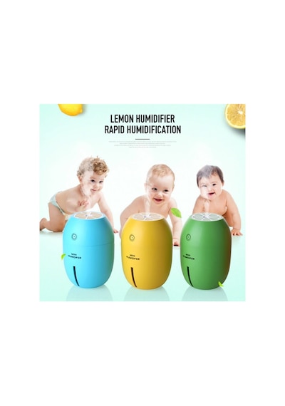 Papatya Yağı Limon 180 Ml Hava Nemlendirici Buhar Makinası Serinletici Aromaterapi Difüzör
