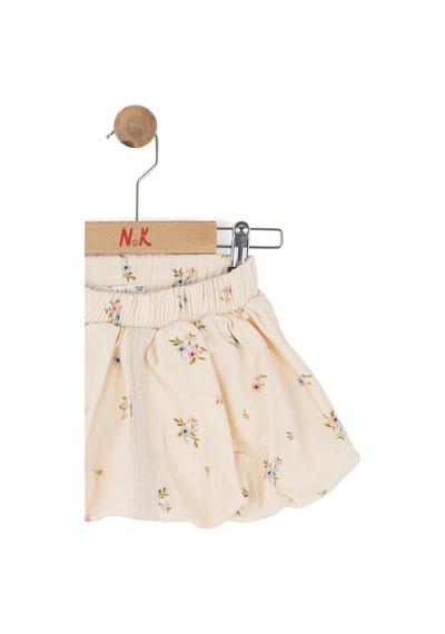 Kız Çocuk Spring Etek Nk-51603 Krem