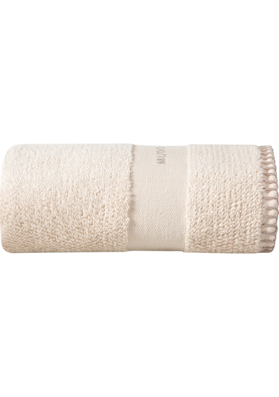 Mudo Home Mudo Home Krem Yüz Havlusu 50x80 Beyaz