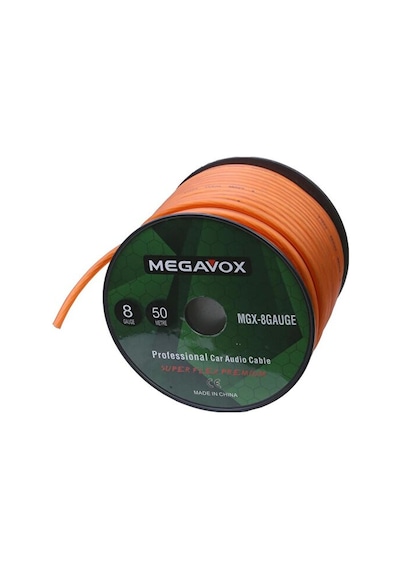 Megavox 8 Ga Rulo Kablo 50 Metre