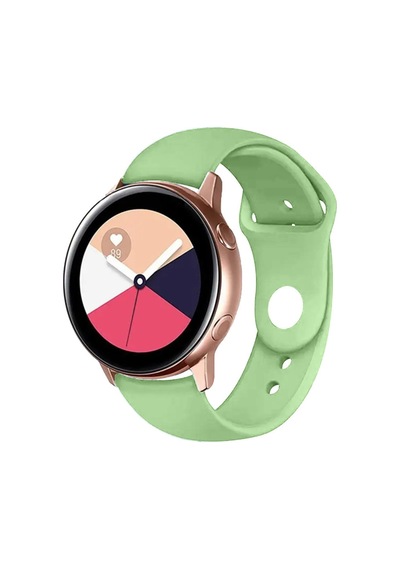 Watch 20mm Klasik Kordon - Açık Yeşil Diğer