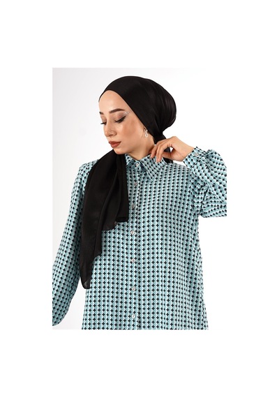 Fatma Sezen Siyah Jan Jan Şal - Kadın