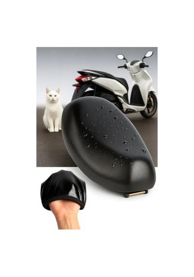 Su Geçirmez Siyah Scooter Sele Kılıfı 0000 11603417