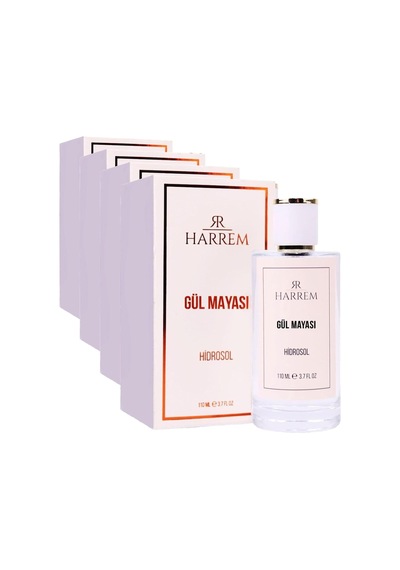 Gül Mayası Suyu Aydınlatıcı Ve Gözenek Sıkılaştırıcı Tonik 110 Ml 4 Paketi Açık Beyaz
