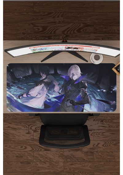 Dainsleif Genshin Impact Anime Oyuncu V4 - 90x40 Xxl Gaming Mouse Pad Fare Altlığı