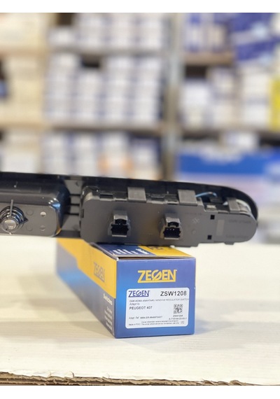 Zegen Peugeot 407 2004 - 2011 Ön Cam Düğmesi Sol 9 Pin 6554er